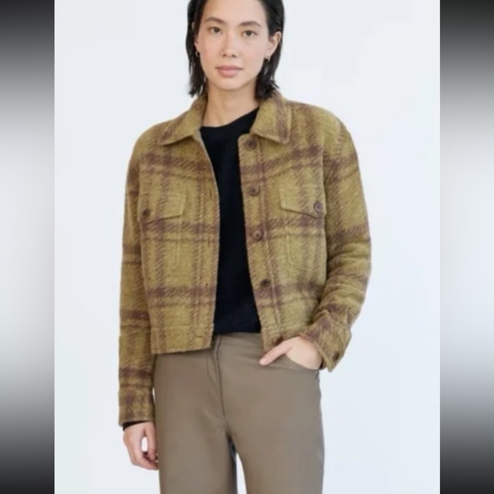 Wilfred Free Cropped Ganna™ Utility Shirt Jacket size XS